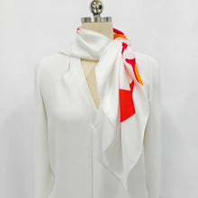Load image into Gallery viewer, Flames of Beauty Silk Scarf
