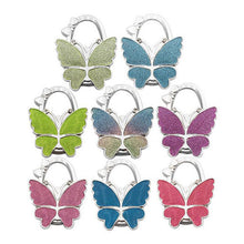 Load image into Gallery viewer, Foldable Handbag Table Hook - Butterfly Design

