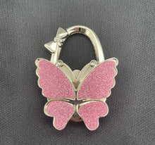 Load image into Gallery viewer, Foldable Handbag Table Hook - Butterfly Design
