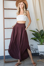 Load image into Gallery viewer, Smocked Waistband Wide Leg Solid Pants
